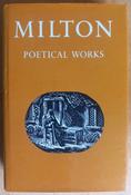 John Milton - Poetical Works - HB ( Oxford Poetical Works ) - Edited by Douglas Bush