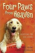 M.R. Wells / Four Paws from Heaven : Devotions for Dog Lovers (Large Paperback) image