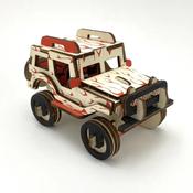Jeep - A-01 (3-D Wooden Puzzle)