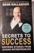 Sean Gallagher / Secrets to Success (Signed by the Author) (Large Paperback).. image