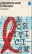 H. Coombes / Literature and Criticism (Vintage Paperback). image