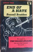 Russell Braddon - End of a Hate - Vintage Pan PB 1960