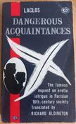 Pierre Choderlos De Laclos - Dangerous Acquaintances (  Les Liaisons Dangereuses) - Vintage PB image