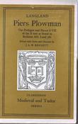 J. A. W. Bennett ( Editor) / Langland - Piers Plowman (Exact Copy)