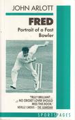 John Arlott / Fred: Portrait of a Fast Bowler (Large Paperback) image