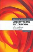 John Peck / Literary Terms and Criticism (Large Paperback)