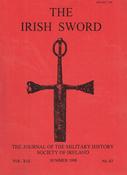 The Irish Sword - Journal of the Military History Society of Ireland - PB Vol XVI - No. 83 1998