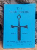 The Irish Sword - Journal of the Military History Society of Ireland - PB Vol XX111 - No. 92 -Winter 2002 ( Naval Themes) image