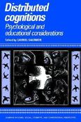 Gavriel Salomon / Distributed Cognitions (Large Paperback)