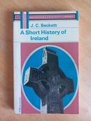 J.C Beckett - A Short History of Ireland - Vintage PB - 3rd Edition 1966/7