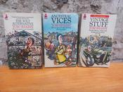 Tom Sharpe - Vintage Stuff | Ancestral Vices | The Wilt Alternative  ( 3 X Vintage Pan Paperbacks)