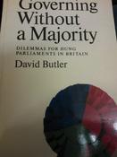 David Edgeworth Butler / Governing Without a Majority (Large Paperback) image