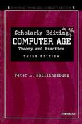 Peter L. Shillingsburg / Scholarly Editing in the Computer Age: Theory and Practice (Large Paperback) image