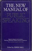 Derek Hall / The New Manual of Public Speaking (Large Paperback) image