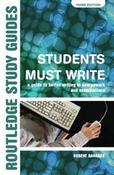 R. Barrass / Students Must Write (Large Paperback) image