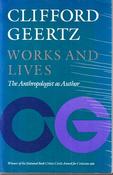 Clifford Geertz / Works and Lives the Anthropolgist as Author (Large Paperback) image