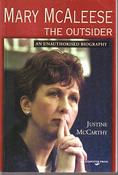 Justine McCarthy / Mary McAleese - The Outsider (Large Paperback) image