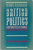 Dennis Kavanagh / British Politics - Continuities and Change (Large Paperback) image