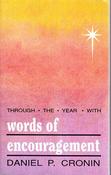 Daniel P. Cronin / Through the Year with Words of Encouragment (Large Paperback) image