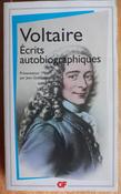 Voltaire - Écrits Autobiographiques - ( PB ) - Presentation par Jean Goldzink