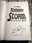 A.J. Healy / Tommy Storm and the Galactic Knights. (Signed by the Author) (Paperback) image