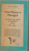 Paul Einzig / How Money is Managed (Vintage Paperback) image