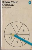 H. J. Eysenck / Know Your Own I.Q. (Vintage Paperback) image