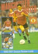 The Official Manchester United Annual 1991 (Children's Coffee Table book)