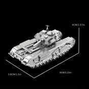 Churchill Tank (3D Metal Puzzle)