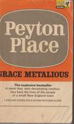 Grace Metalious / Peyton Place (Vintage Paperback) image