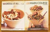 500 Main Course Recipes &amp; 500 Dessert Recipes (2 Book Collection) image