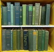 1 Meter of Antiquarian books Green Covers Met 11 image