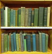 1 Meter of Antiquarian books Green Covers Met 26