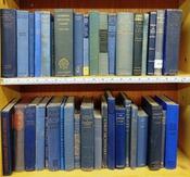 1 Meter of Antiquarian books Blue Covers Met 27