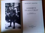 Robert Graves  - Goodbye to All That - Folio Society HB Biography World War One image