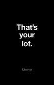 Limmy / That’s Your Lot image