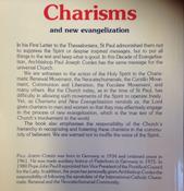 Paul Josef Cordes / Charisms and New Evangelization (Large Paperback) image