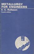 E.C. Rollason / Metallurgy for Engineers (Large Paperback) image