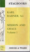 Karl Rahner / Mission and Grace (Vintage Paperback) image