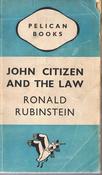 Ronald Rubinstein / John Citizen and the Law (Vintage Paperback) image