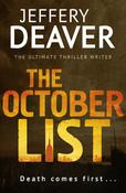Jeffery Deaver / The October List (Hardback) image