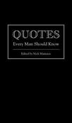 Nick Mamatas / Quotes Every Man Should Know (Hardback) image