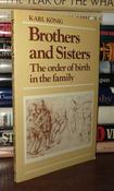 Karl König / Brothers and Sisters - The Order of Birth in the Family (Large Paperback) image