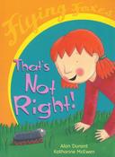 Alan Durant / That's Not Right! (Large Paperback) image