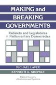 Michael J. Laver / Making and Breaking Governments (Large Paperback) image