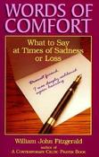 William John Fitzgerald / Words of Comfort (Large Paperback) image