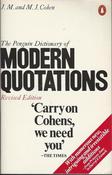 John Michael Cohen / The Penguin Dictionary of Modern Quotations image