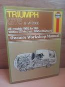 Haynes Owners Workshop Manual - Triumph GT6 &amp; Vitesse - 1962-1974 ( 1596cc &amp; 1998cc) - HB - 1974 image