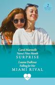 Mills &amp; Boon / Medical / 2 in 1 / Nurses Nine-Month Surprise Falling For Her Miami Rival image