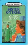 Valerie Benson / Sister on Trial (Large Print) (Hardback) image